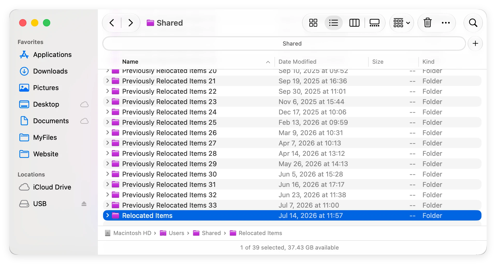 recover lost files after upgrading to macOS 27 Golden Gate