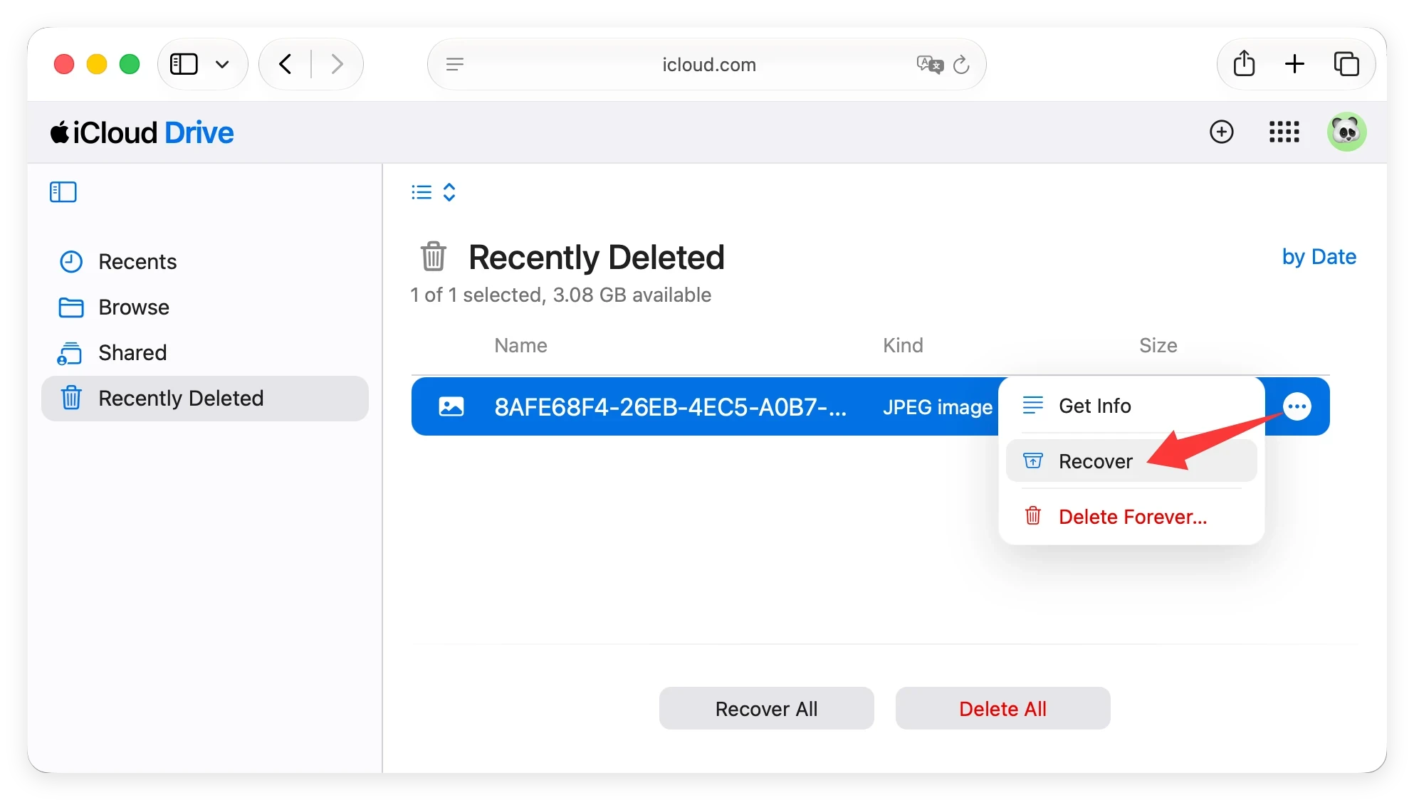 recover lost files after upgrading to macOS 27 Golden Gate