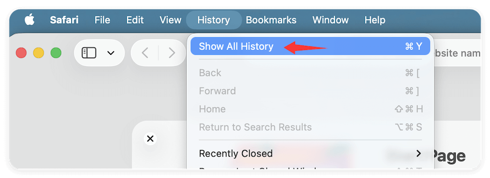 recover deleted Safari histories on Mac
