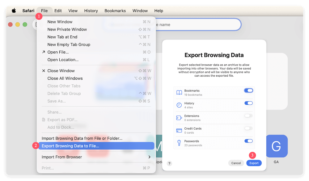 recover deleted Safari histories on Mac