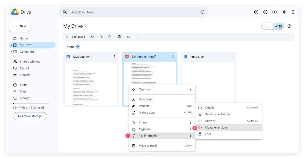 recover unsaved/lost pdf files on Mac