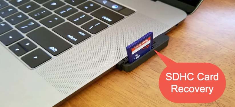 SDHC card data recovery on Mac