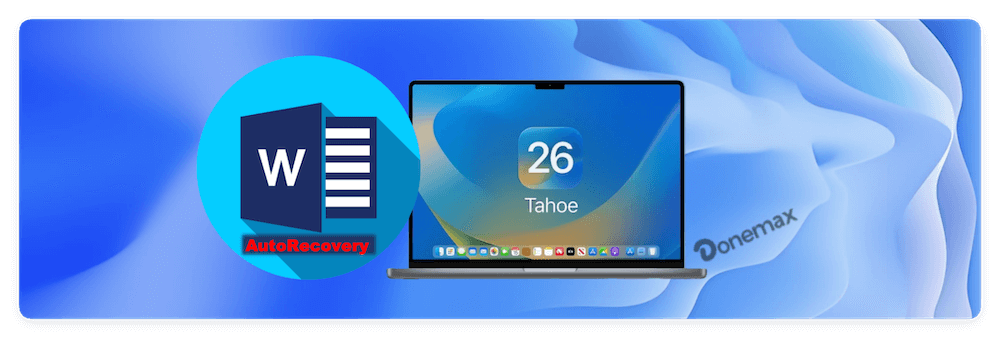Word AutoRecovery on Mac