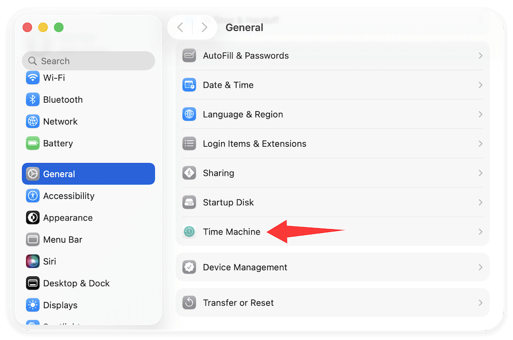 back up Mac under macOS Tahoe