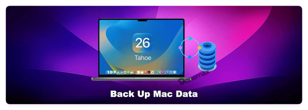 back up Mac data