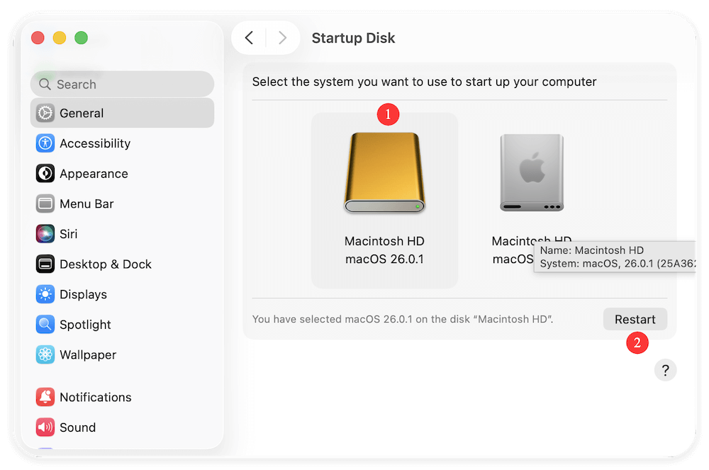 clone disk on M5 chip Mac