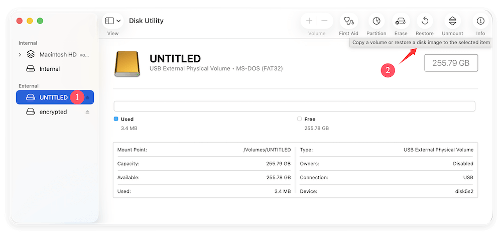 clone encrypted hard drive on Mac