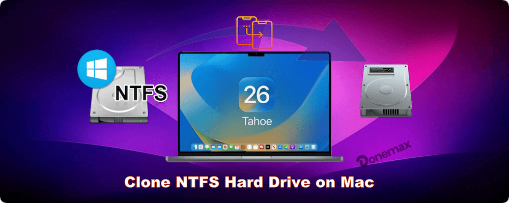 clone NTFS hard drive on Mac