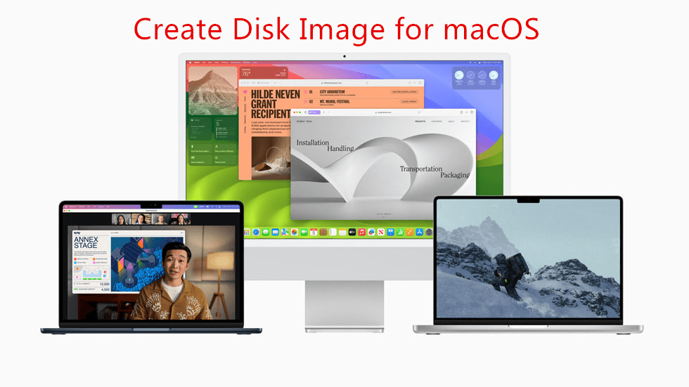 Imaging hard disk for macOS Sonoma