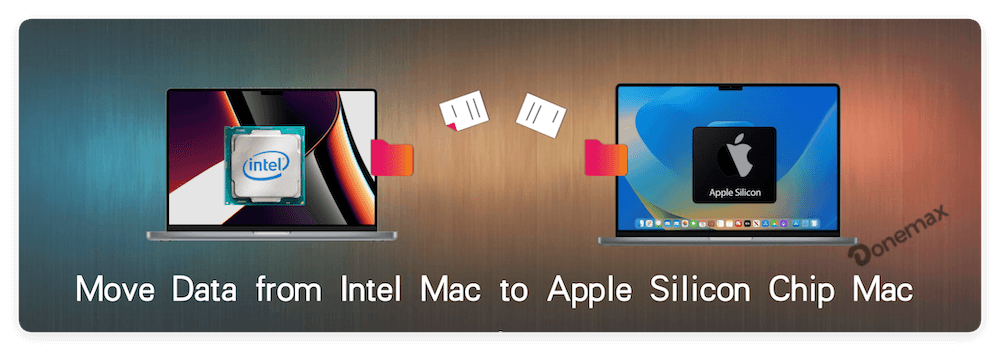 move data from Intel Mac to Apple Silicon Mac