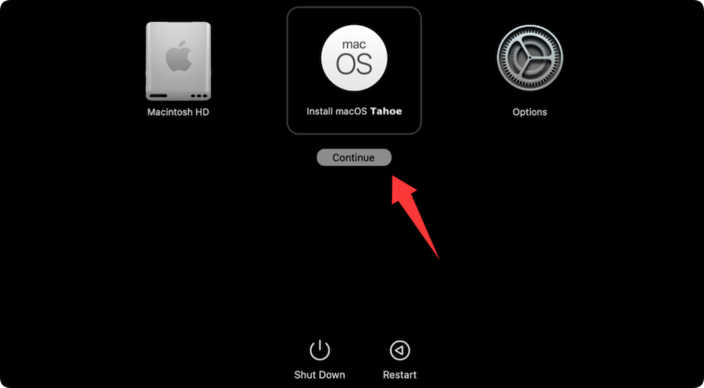 restore Mac from external hard drive