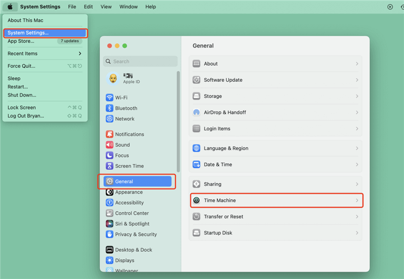 how to back up Mac data with Time Machine