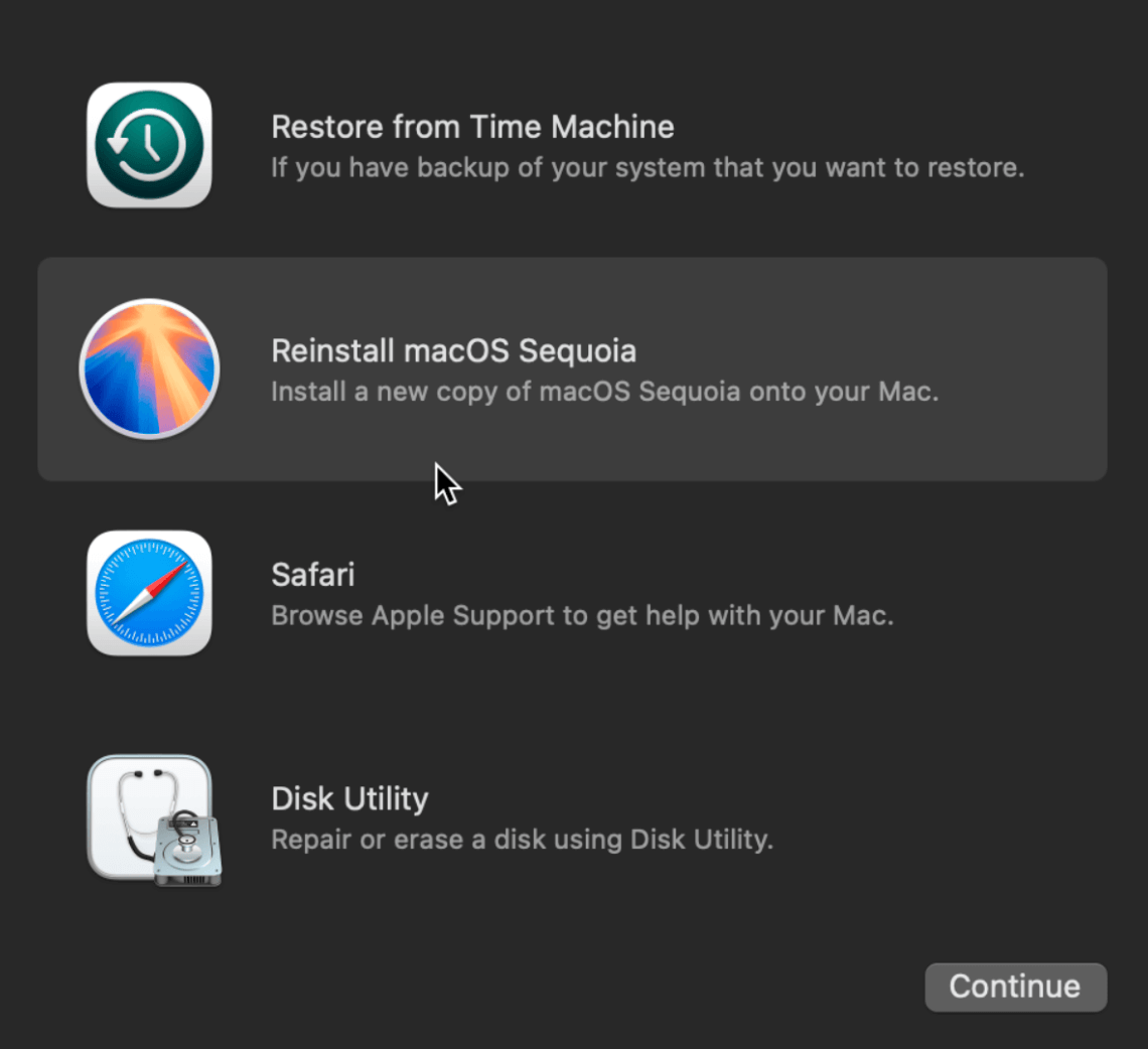 fix common problems that prevent your Mac's factory reset