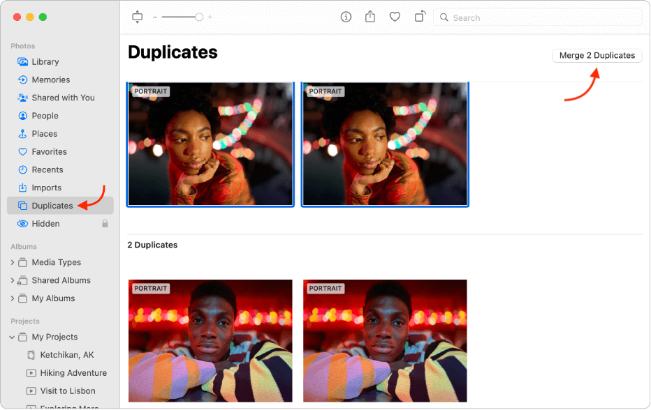 Removing Duplicate Photos with Built-in Mac Tools