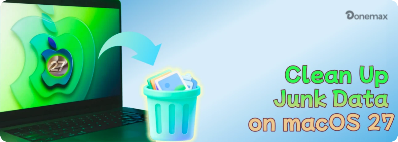 clean up junk data on macOS 27 Golden Gate