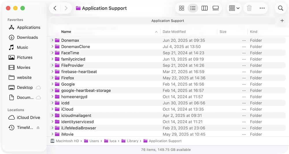 clean up junk data after upgrading to macOS Tahoe