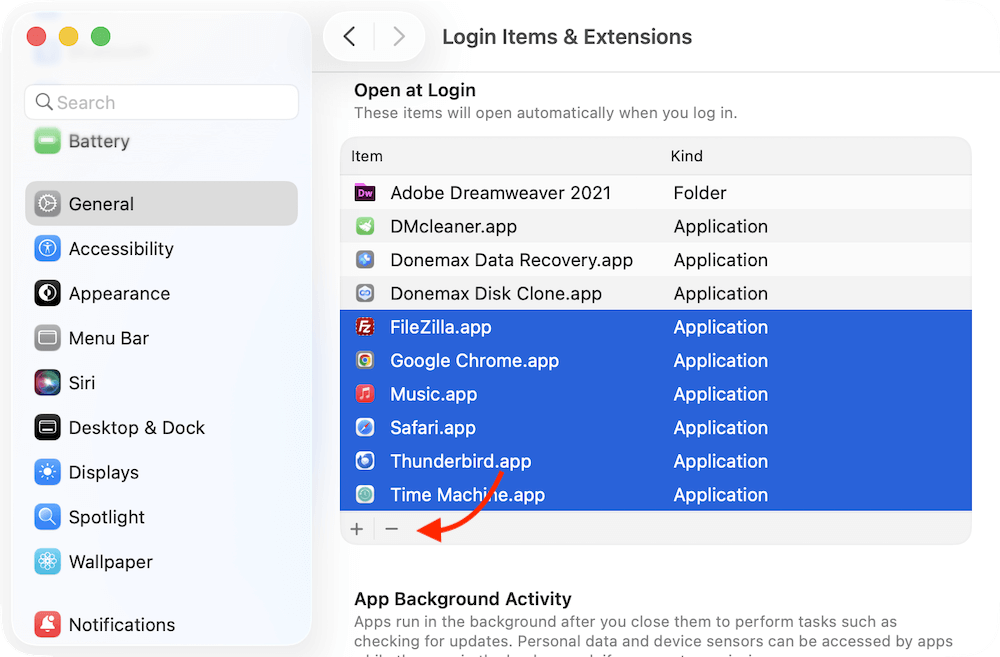 clean up junk data after upgrading to macOS Tahoe
