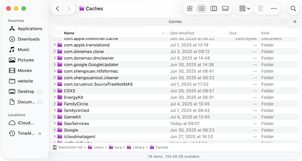 clean up junk data after upgrading to macOS Tahoe