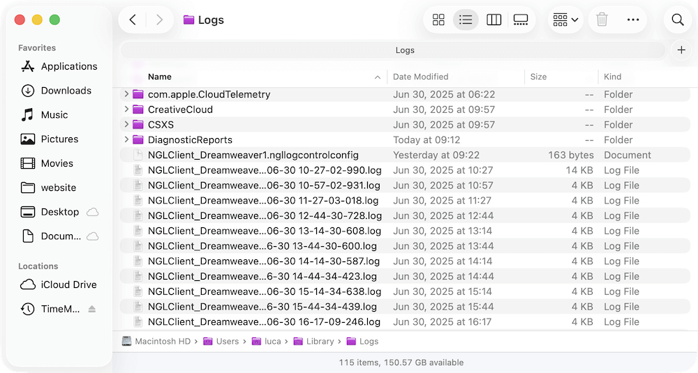 clean up junk data after upgrading to macOS Tahoe