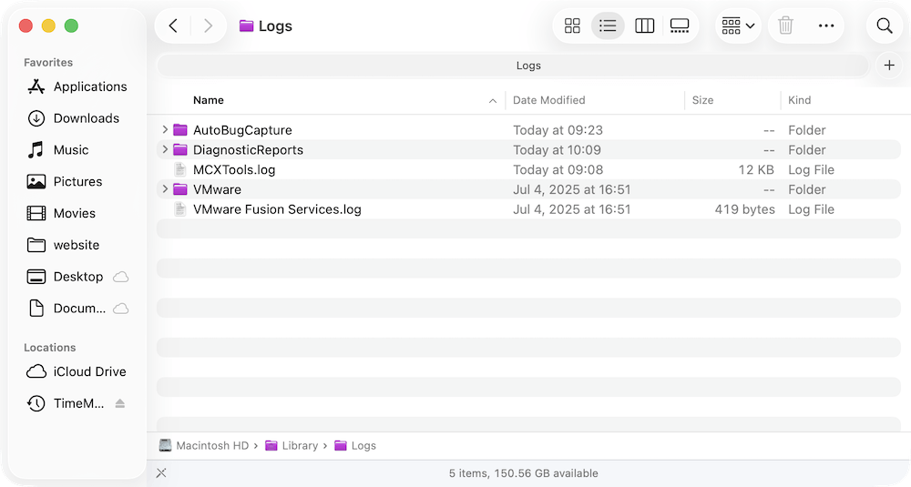 clean up junk data after upgrading to macOS Tahoe