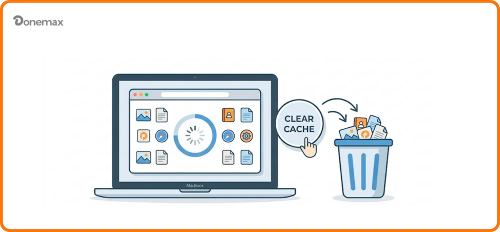 clear browser cache on Mac