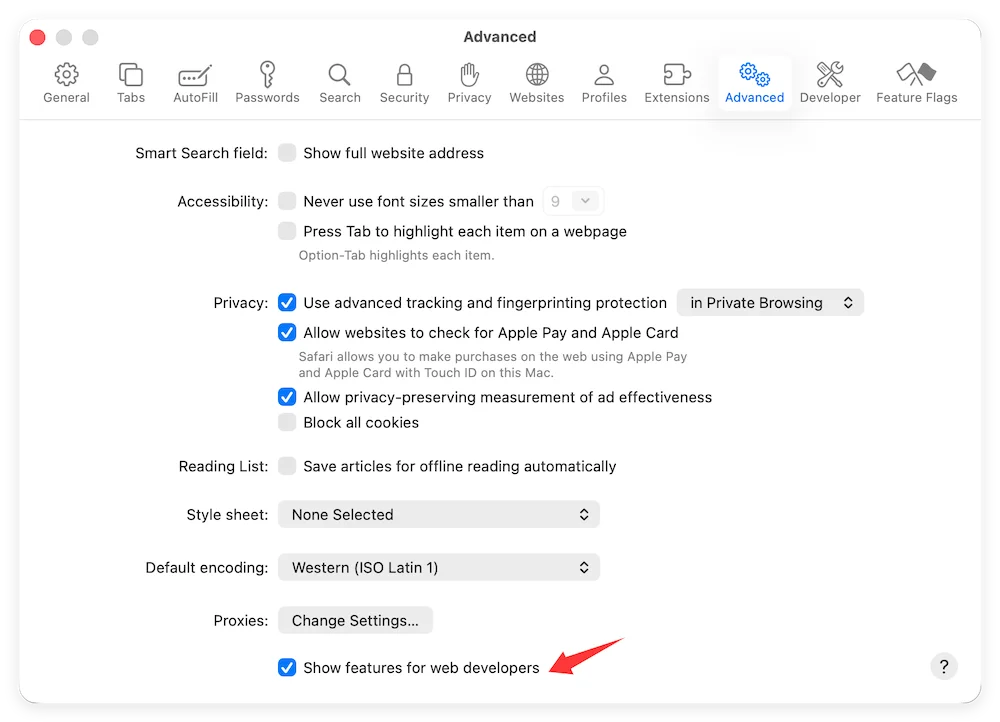 clear browser cache on Mac