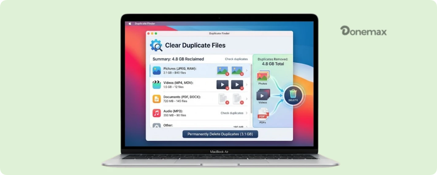 Mac software to find duplicate files
