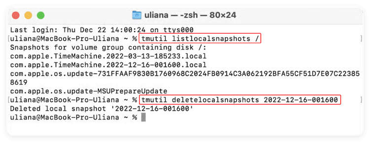reduce System Data on Mac