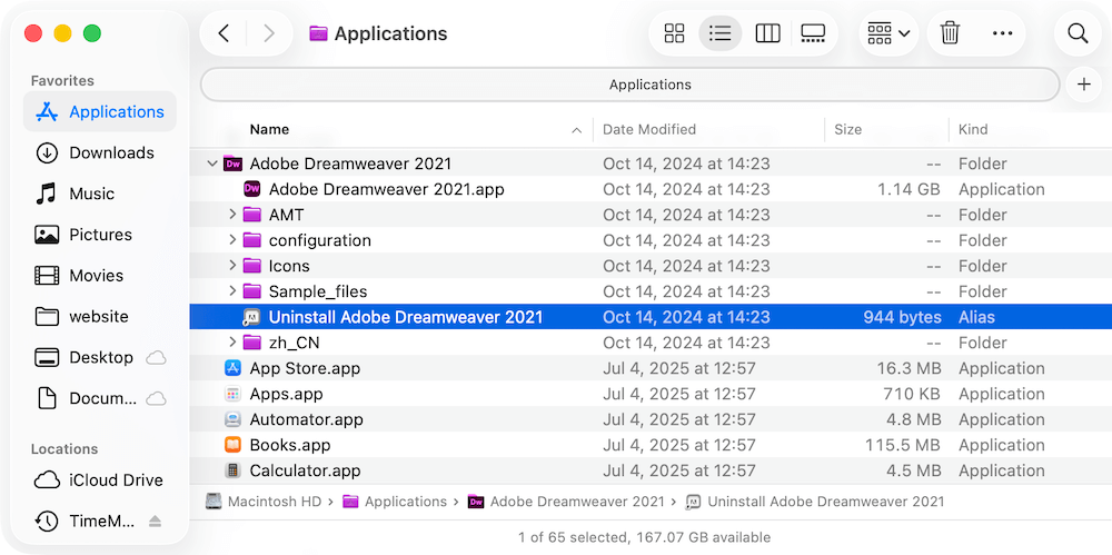 uninstall applications on macOS Tahoe 26