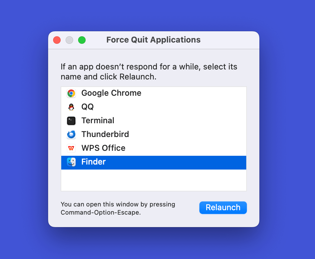 How to Force Quit Finder