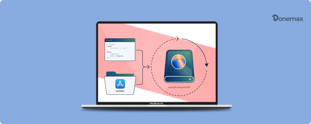 create macOS Sequoia ISO file
