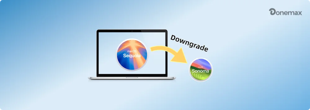rollback macOS Sequoia to Sonoma
