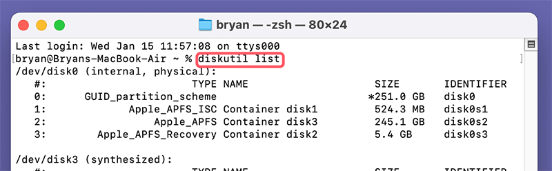 Rebuild Fusion Drive Using Terminal