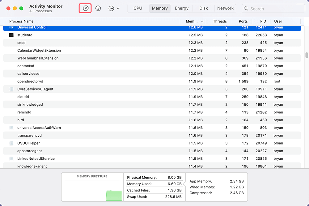 How to monitor CPU and memory usage