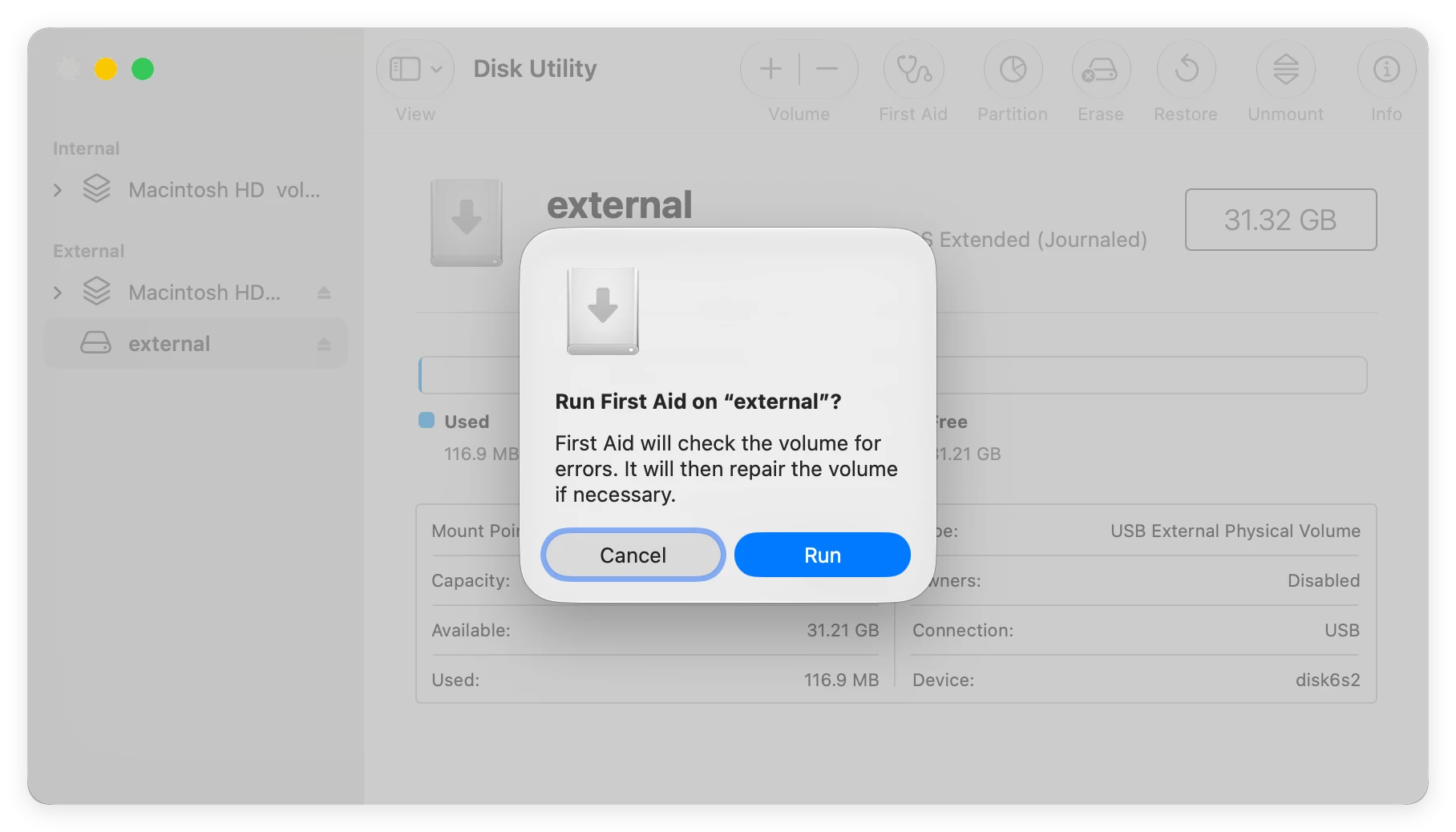 external hard drive read only macos 27 golden gate fix