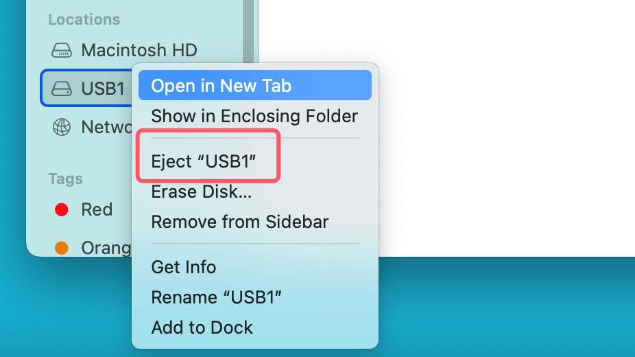 Always Eject External Drives Properly