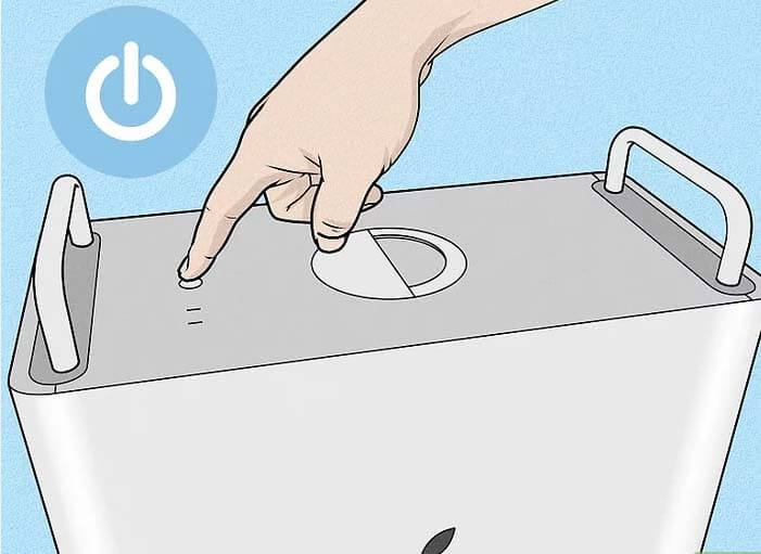 Press the Power button