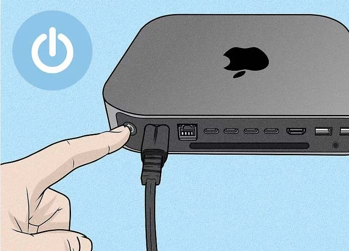 Press the Power button