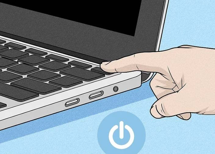 Press the Power button