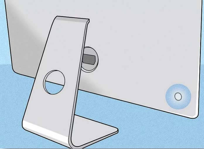 Locate the Power button