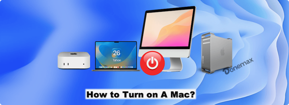 turn on Mac