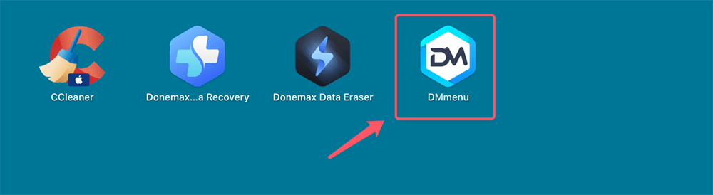 open DMmenu on your Mac