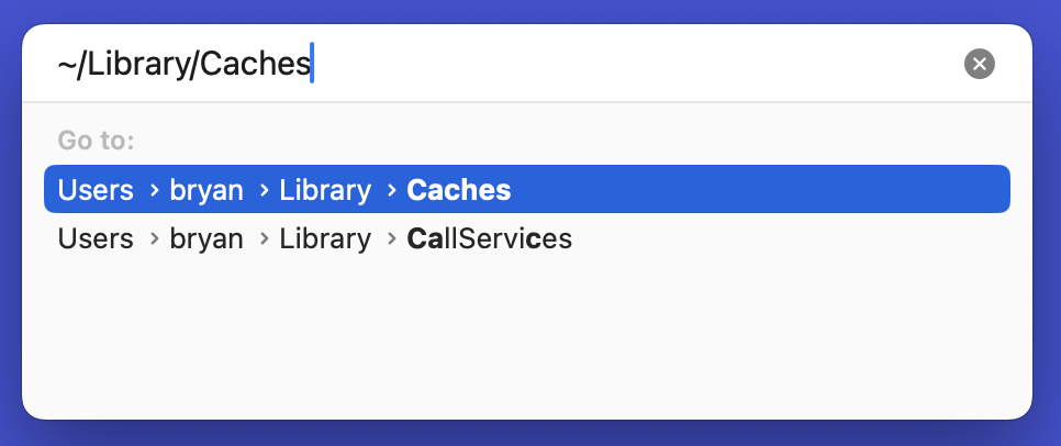 Manual Method to Clear Cache Files