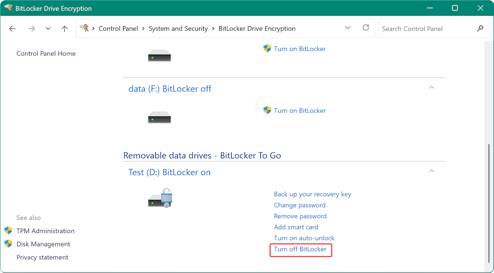 open BitLocker encrypted USB drive/external disk/SD card on Mac