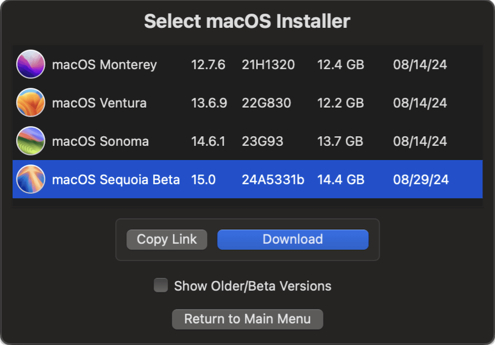 how to use OpenCore Legacy Patcher