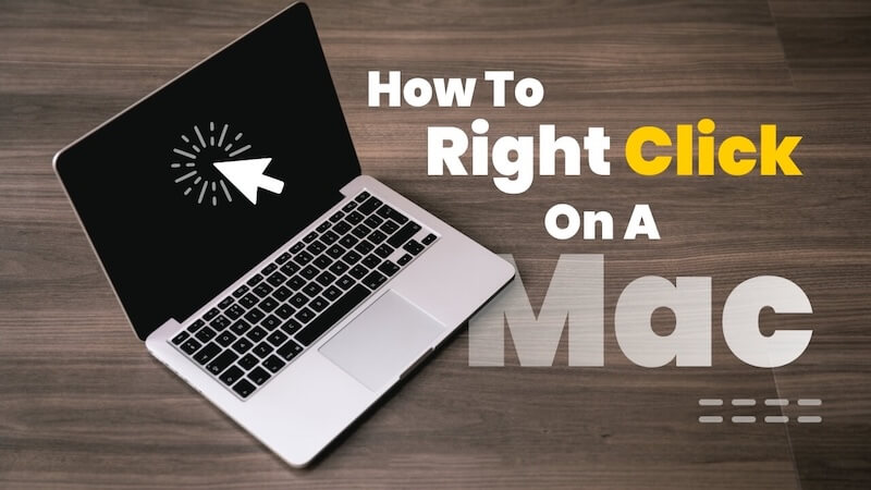 right click on Mac