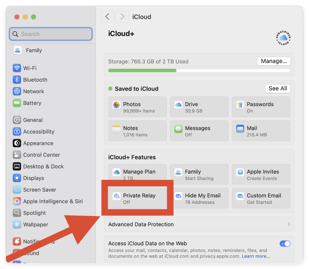 fix Safari can't connect to iCloud Private Relay on Mac