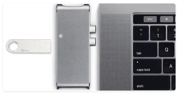 fix USB flash drive not showing up on Mac