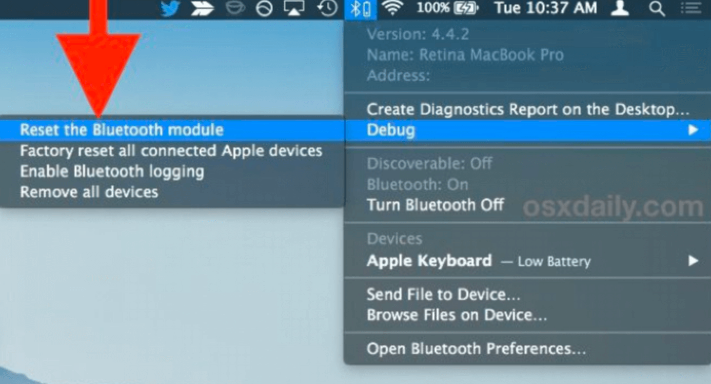 Bluetooth problems on MacBooks