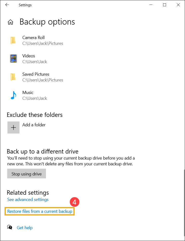 make a full backup of Windows 10 PC